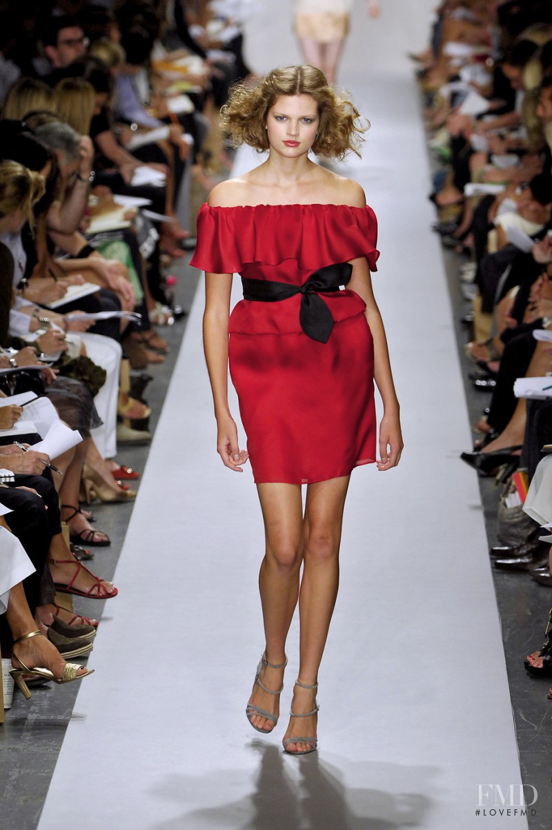 Bette Franke featured in  the Derek Lam fashion show for Spring/Summer 2008