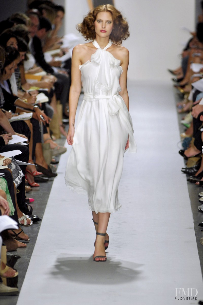 Catherine McNeil featured in  the Derek Lam fashion show for Spring/Summer 2008