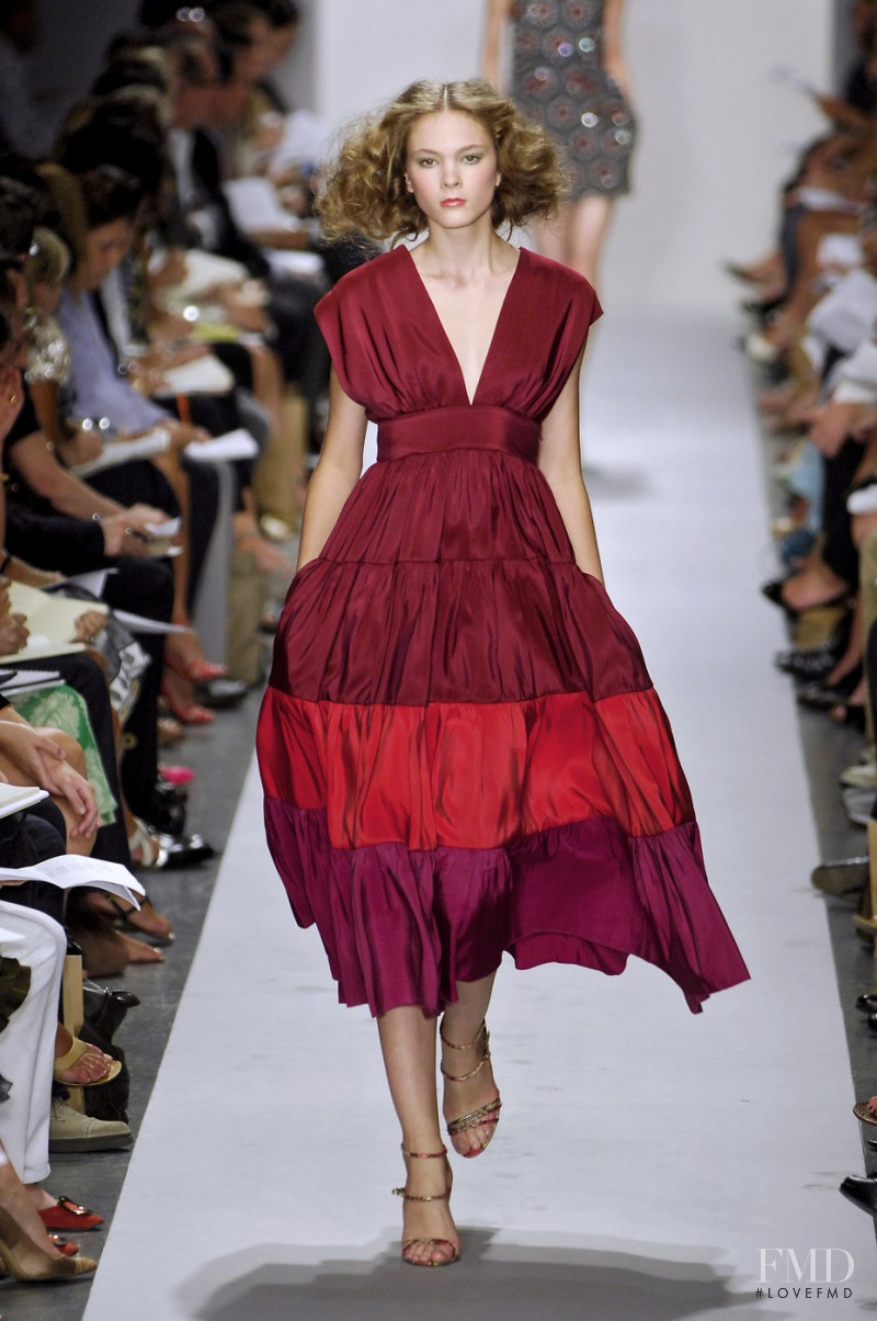 Irina Kulikova featured in  the Derek Lam fashion show for Spring/Summer 2008