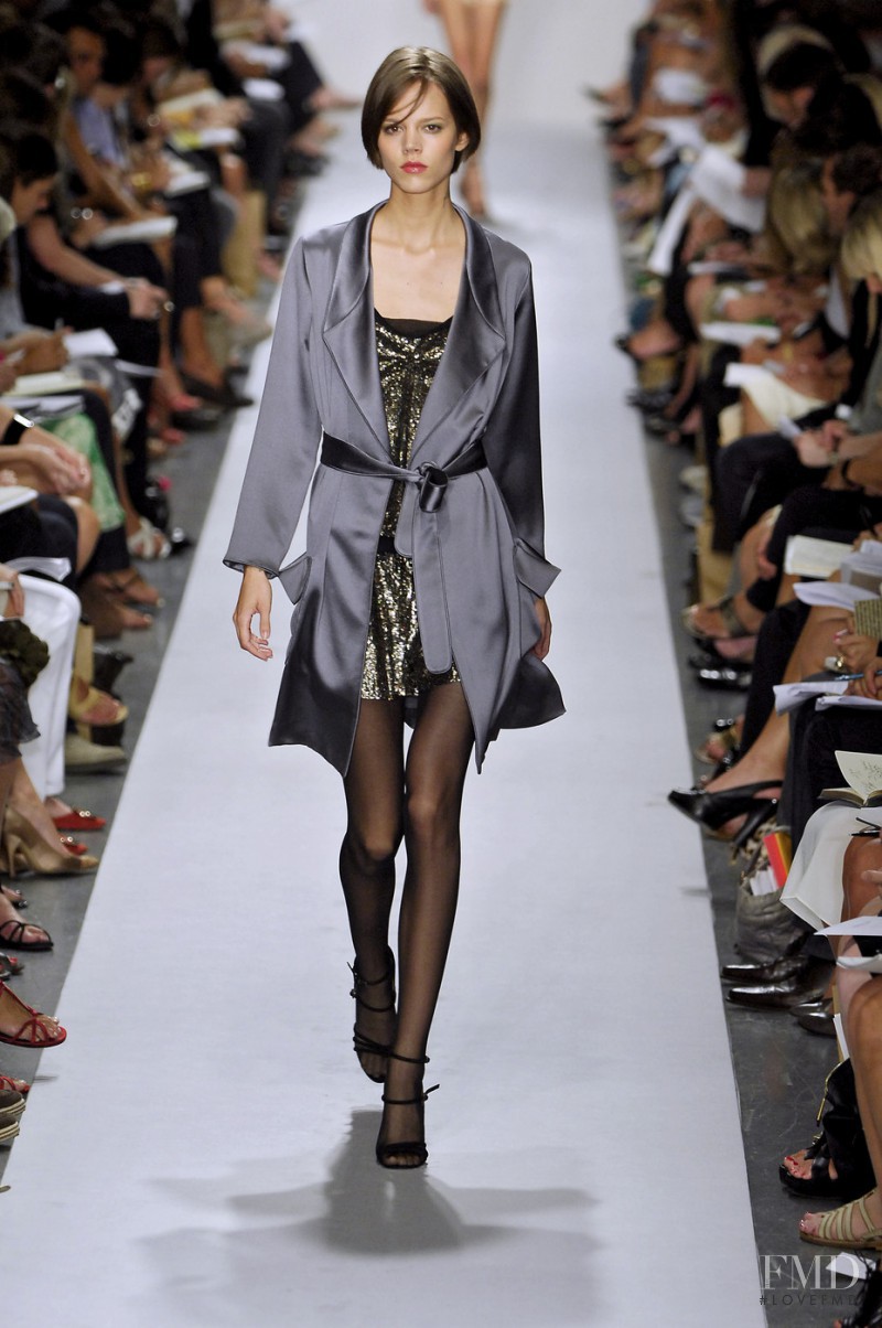 Freja Beha Erichsen featured in  the Derek Lam fashion show for Spring/Summer 2008