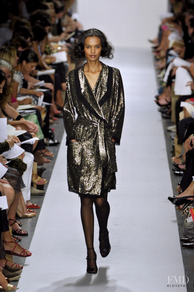 Liya Kebede featured in  the Derek Lam fashion show for Spring/Summer 2008