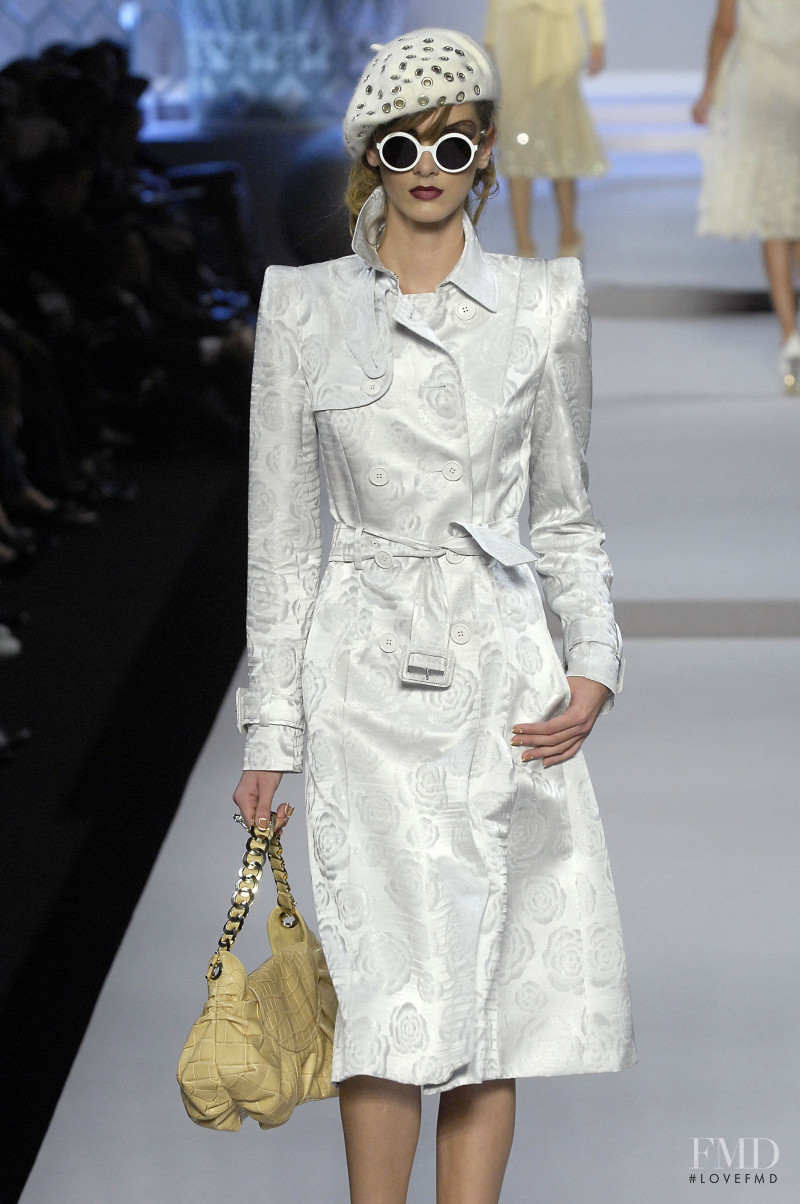 Denisa Dvorakova featured in  the Christian Dior fashion show for Spring/Summer 2008