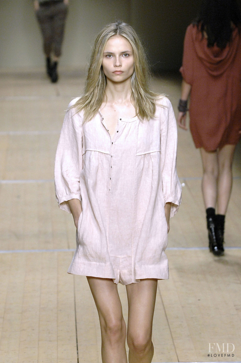Natasha Poly featured in  the Isabel Marant fashion show for Spring/Summer 2008