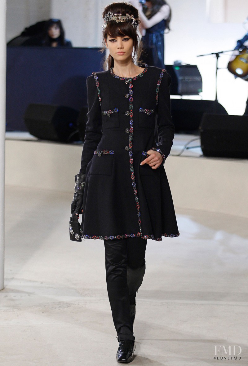 Sheila Marquez featured in  the Chanel fashion show for Pre-Fall 2008