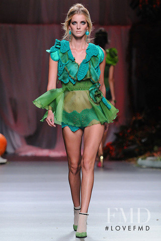Denisa Dvorakova featured in  the Francis Montesinos fashion show for Spring/Summer 2013