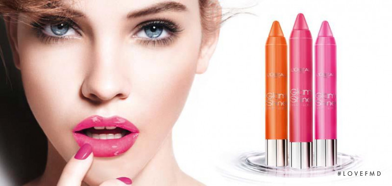 Barbara Palvin featured in  the L\'Oreal Paris Causse advertisement for Spring/Summer 2012