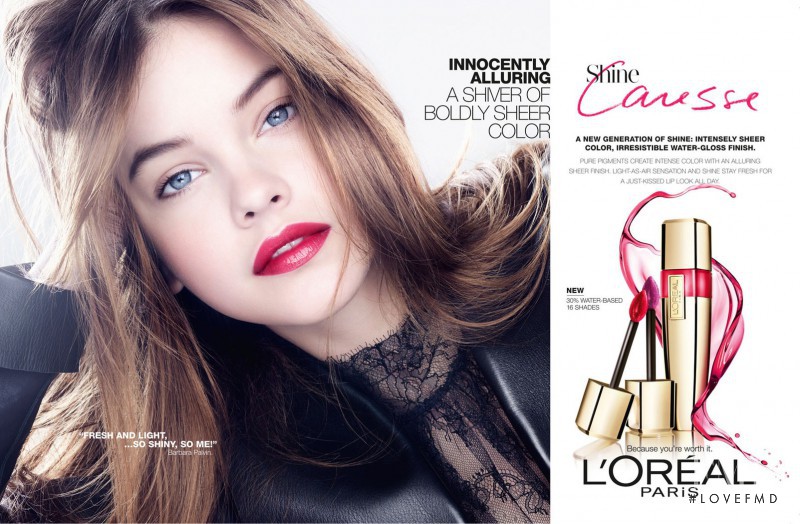 Barbara Palvin featured in  the L\'Oreal Paris Causse advertisement for Spring/Summer 2012