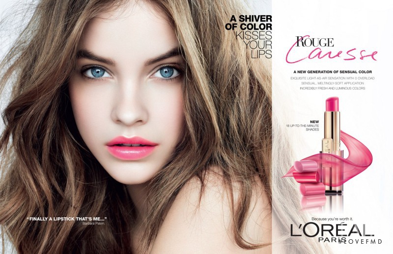 Barbara Palvin featured in  the L\'Oreal Paris Causse advertisement for Spring/Summer 2012