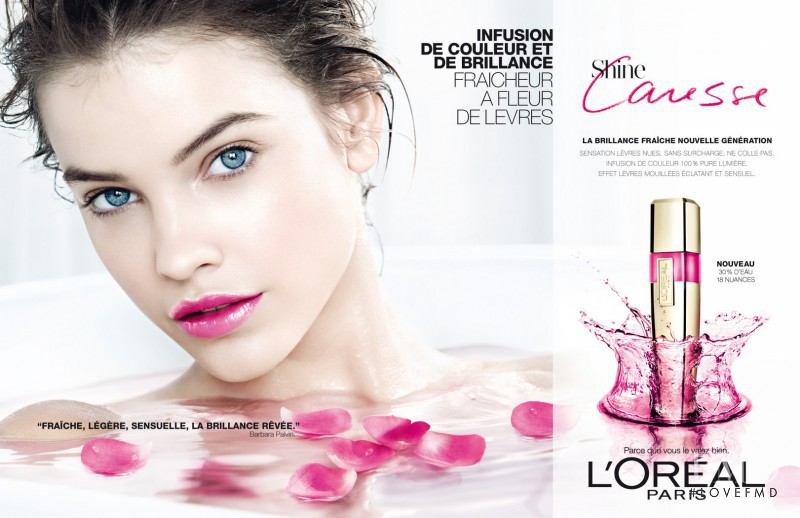 Barbara Palvin featured in  the L\'Oreal Paris Causse advertisement for Spring/Summer 2012