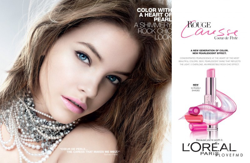 Barbara Palvin featured in  the L\'Oreal Paris Causse advertisement for Spring/Summer 2012