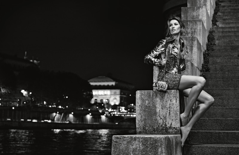 Gisele Bundchen featured in  the Chanel advertisement for Spring/Summer 2015