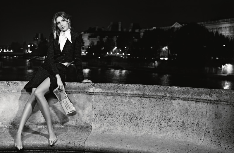 Gisele Bundchen featured in  the Chanel advertisement for Spring/Summer 2015