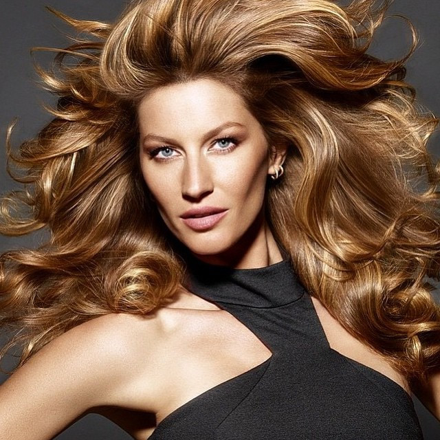 Gisele Bundchen featured in  the Pantene advertisement for Spring/Summer 2015