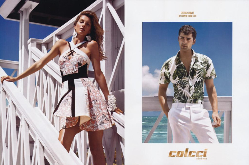 Gisele Bundchen featured in  the Colcci advertisement for Spring/Summer 2015