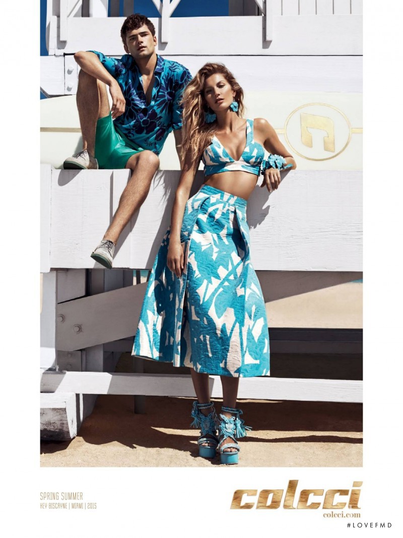 Gisele Bundchen featured in  the Colcci advertisement for Spring/Summer 2015