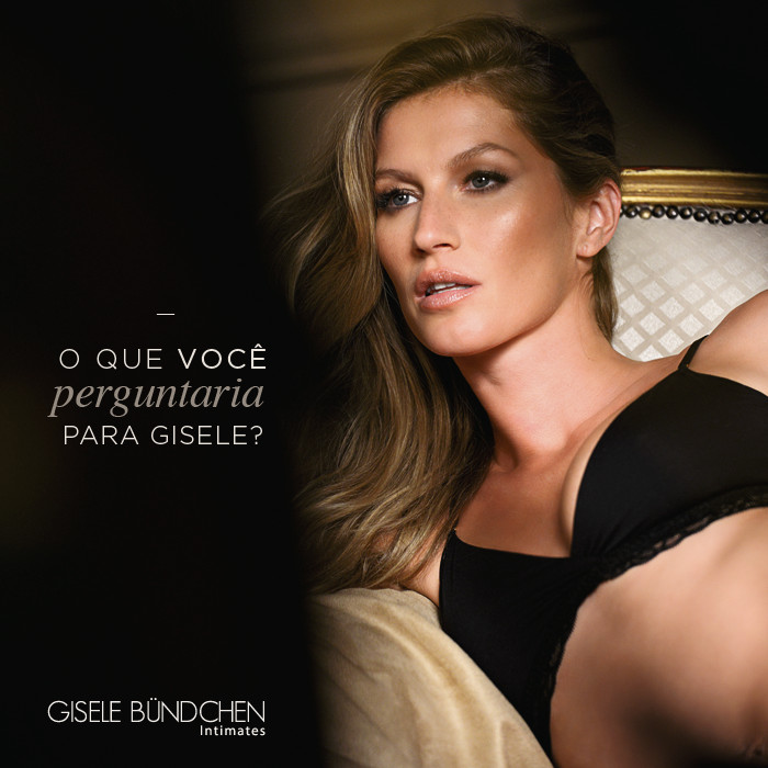 Gisele Bundchen featured in  the Gisele BÃ¼ndchen Intimates advertisement for Autumn/Winter 2014