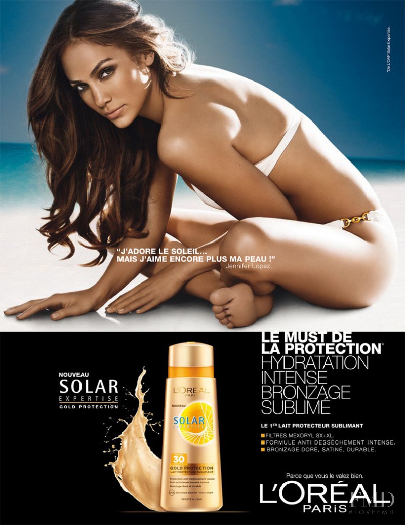 L\'Oreal Paris Solar advertisement for Spring/Summer 2012