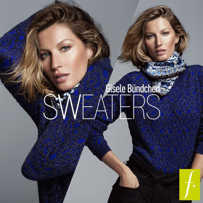 Gisele Bundchen featured in  the Falabella advertisement for Autumn/Winter 2014