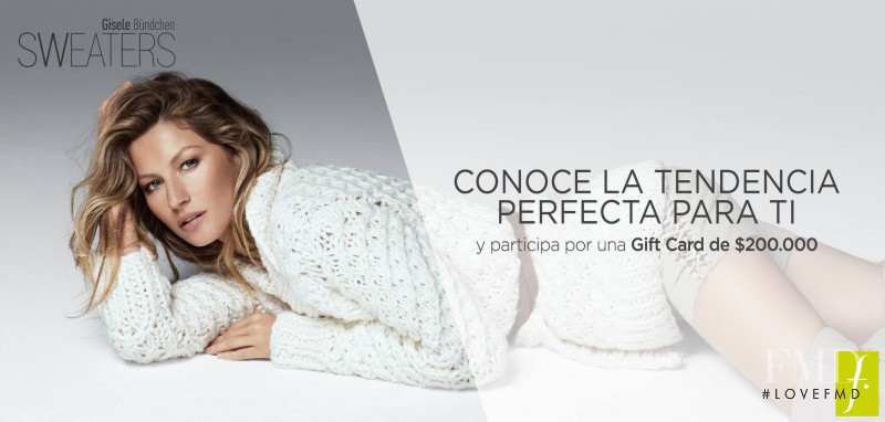Gisele Bundchen featured in  the Falabella advertisement for Autumn/Winter 2014