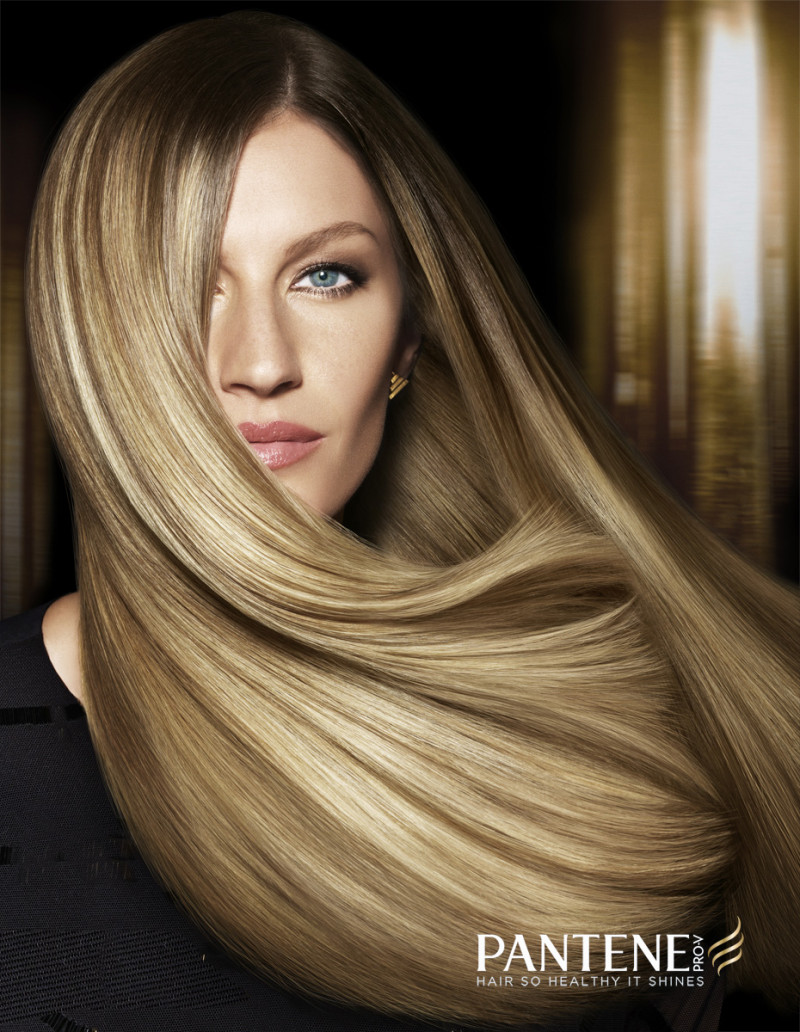 Gisele Bundchen featured in  the Pantene Brasil advertisement for Spring/Summer 2014