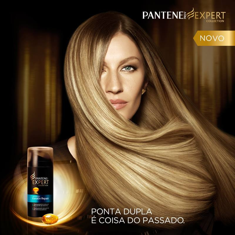 Gisele Bundchen featured in  the Pantene Brasil advertisement for Spring/Summer 2014