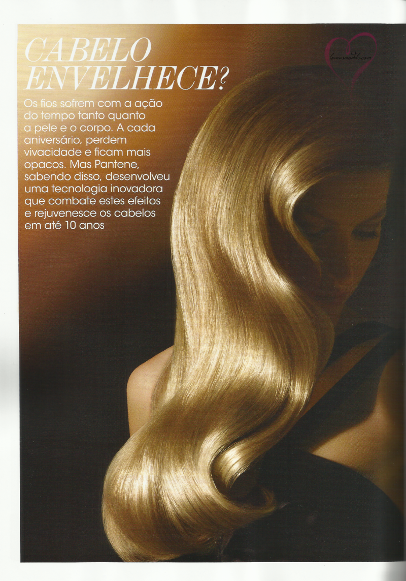 Gisele Bundchen featured in  the Pantene Brasil advertisement for Autumn/Winter 2013