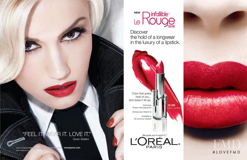L\'Oreal Paris Le Rouge Infallible  advertisement for Spring/Summer 2011