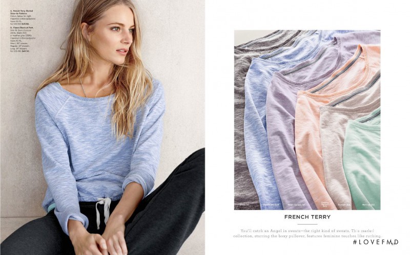 Lily Donaldson featured in  the Victoria\'s Secret Body By Victoira V1 catalogue for Spring 2015