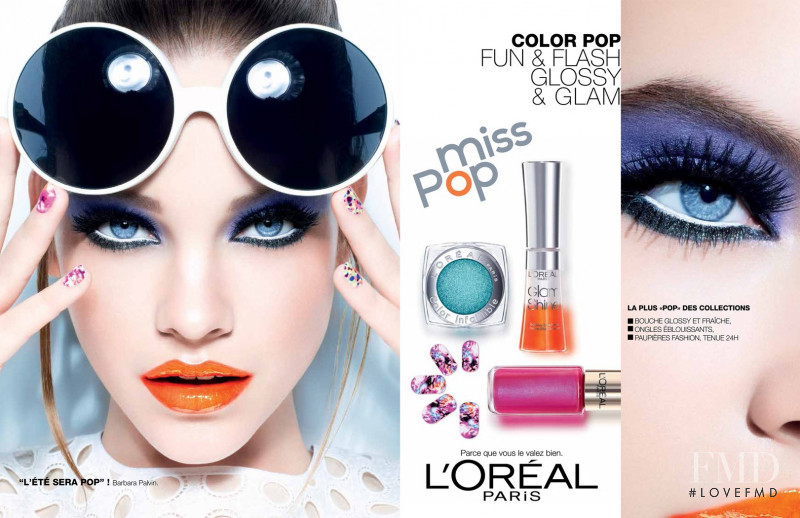 Barbara Palvin featured in  the L\'Oreal Paris advertisement for Spring 2012