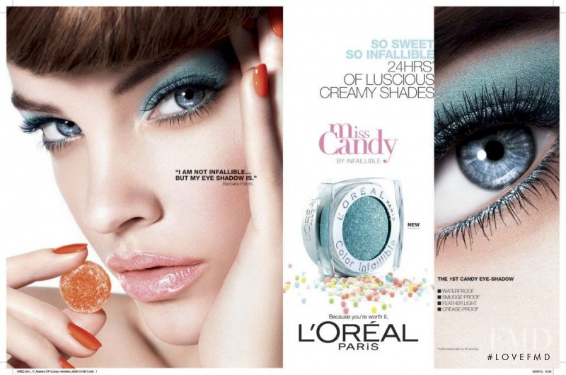 Barbara Palvin featured in  the L\'Oreal Paris advertisement for Spring 2012