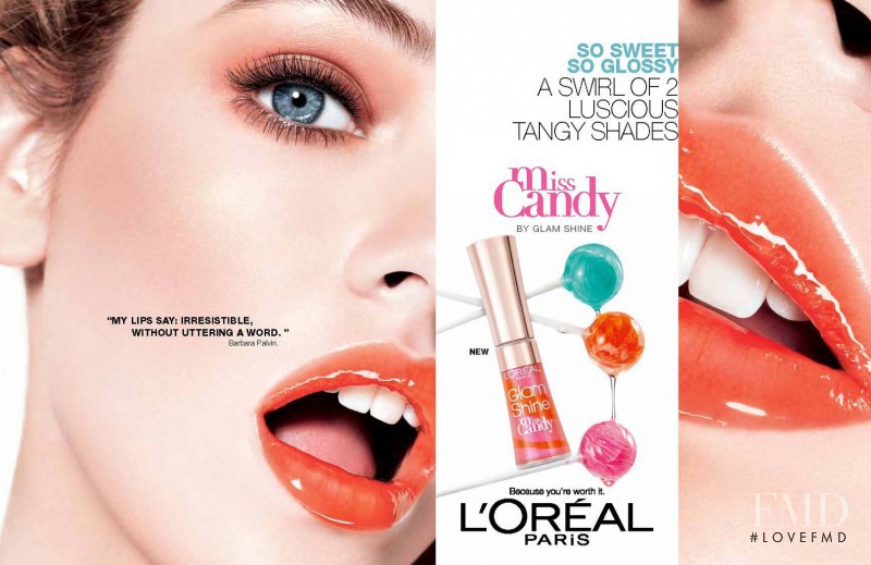 Barbara Palvin featured in  the L\'Oreal Paris advertisement for Spring 2012