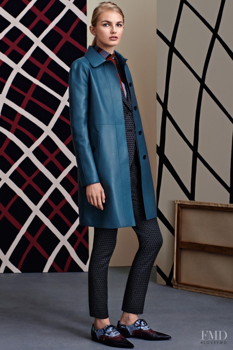 Aneta Pajak featured in  the Gucci fashion show for Pre-Fall 2015