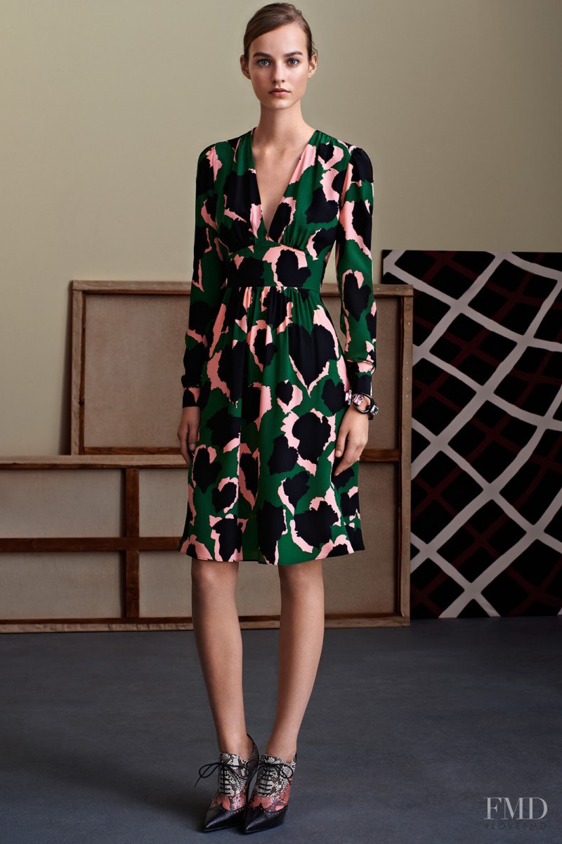 Maartje Verhoef featured in  the Gucci fashion show for Pre-Fall 2015