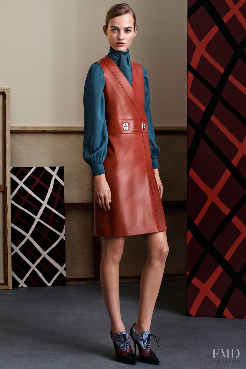 Maartje Verhoef featured in  the Gucci fashion show for Pre-Fall 2015