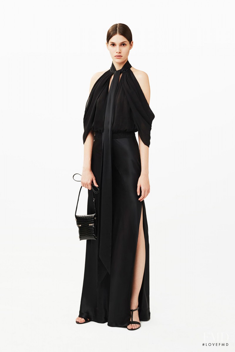 Vanessa Moody featured in  the Givenchy lookbook for Pre-Fall 2015