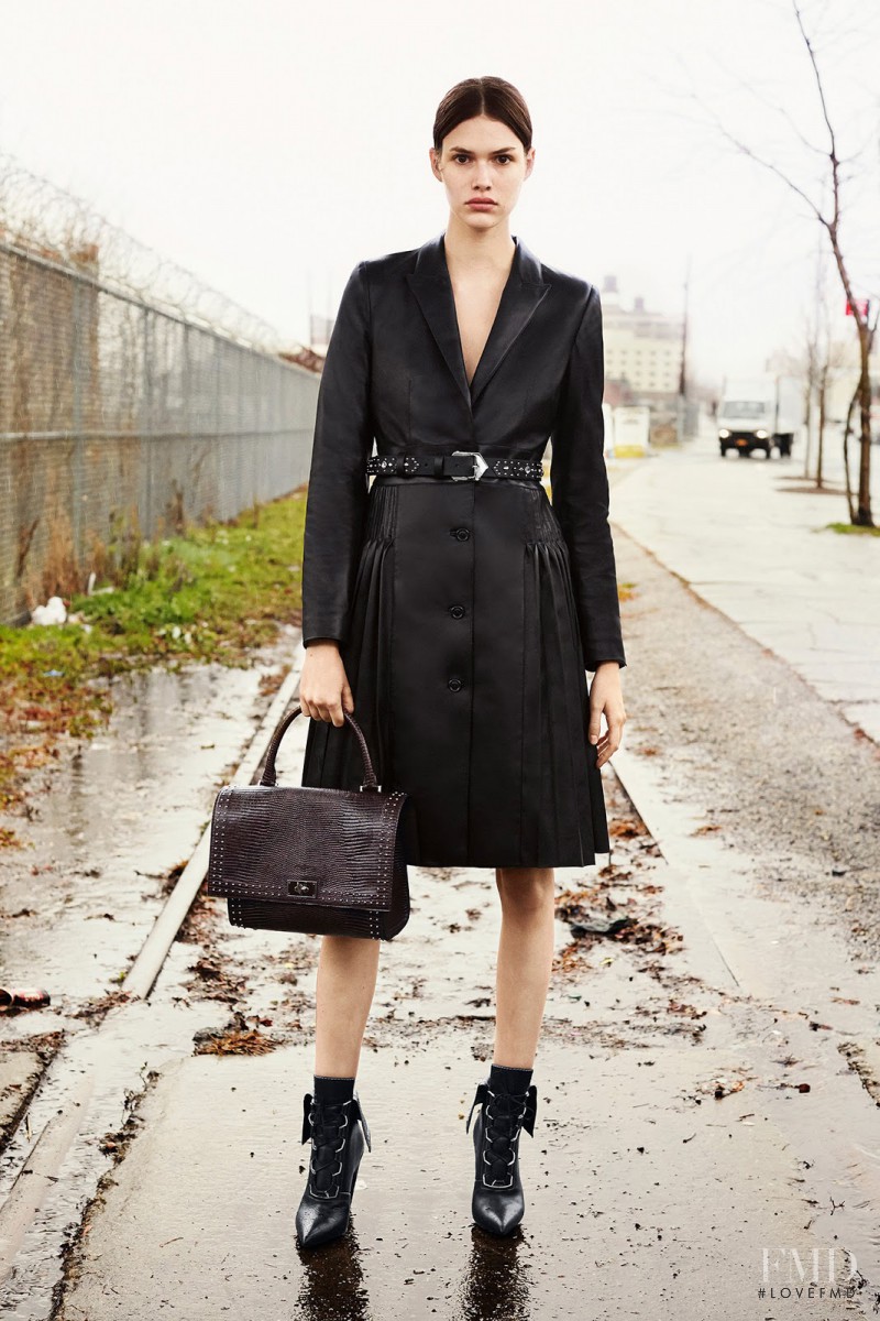 Vanessa Moody featured in  the Givenchy lookbook for Pre-Fall 2015