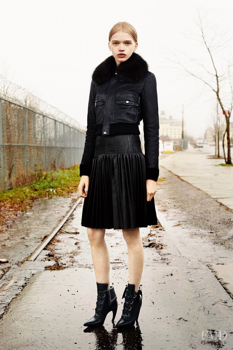 Stella Lucia featured in  the Givenchy lookbook for Pre-Fall 2015