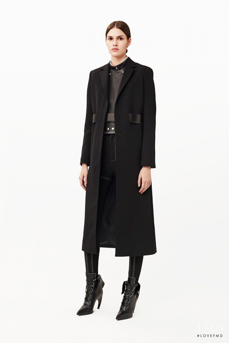 Vanessa Moody featured in  the Givenchy lookbook for Pre-Fall 2015