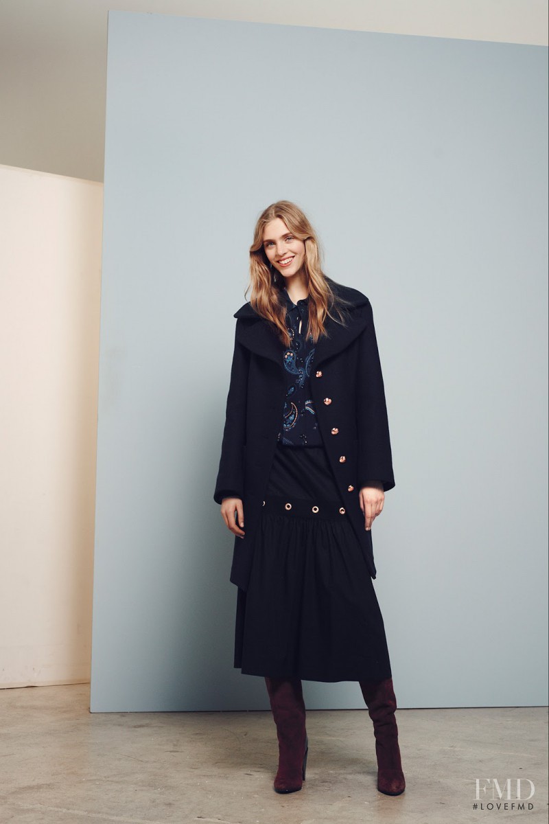 Hedvig Palm featured in  the See by Chloe fashion show for Pre-Fall 2015