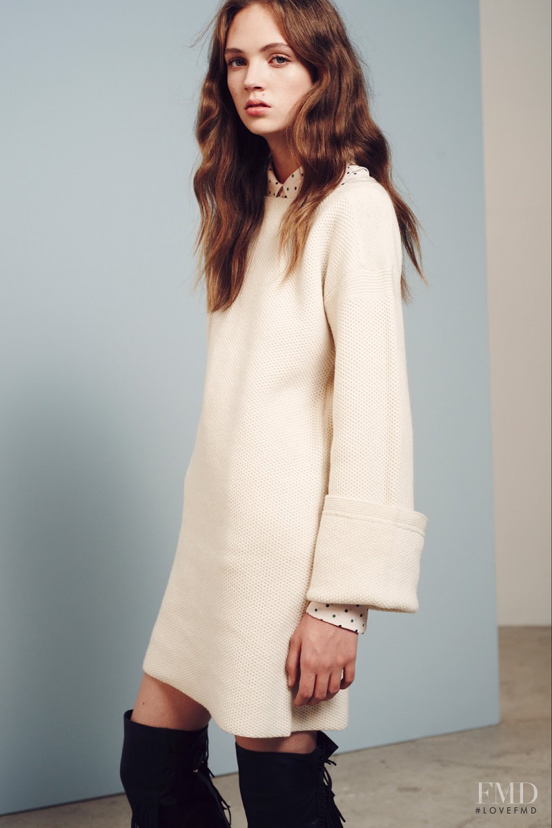 Adrienne Juliger featured in  the See by Chloe fashion show for Pre-Fall 2015