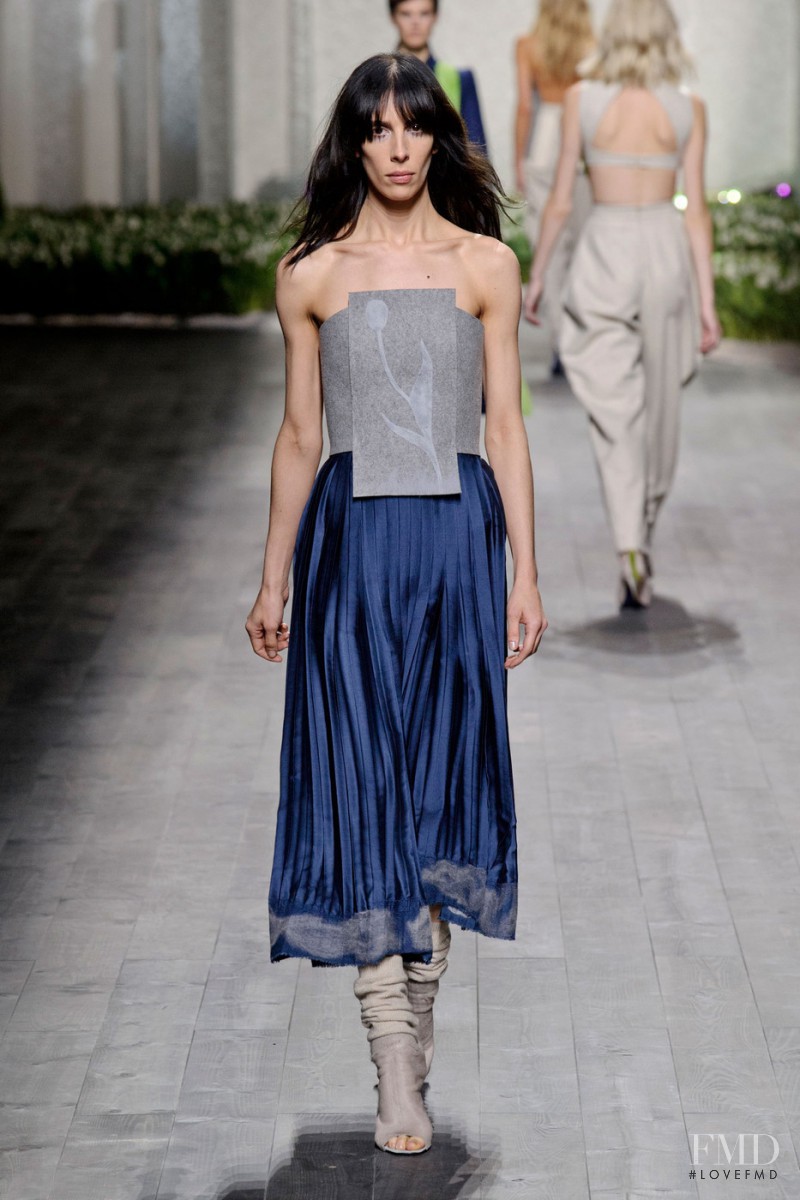 Jamie Bochert featured in  the Vionnet fashion show for Autumn/Winter 2014