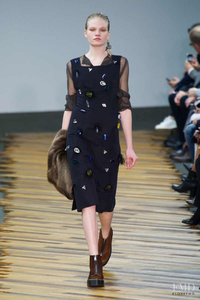 Eleonora Baumann featured in  the Celine fashion show for Autumn/Winter 2014