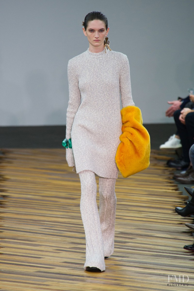 Carly Moore featured in  the Celine fashion show for Autumn/Winter 2014