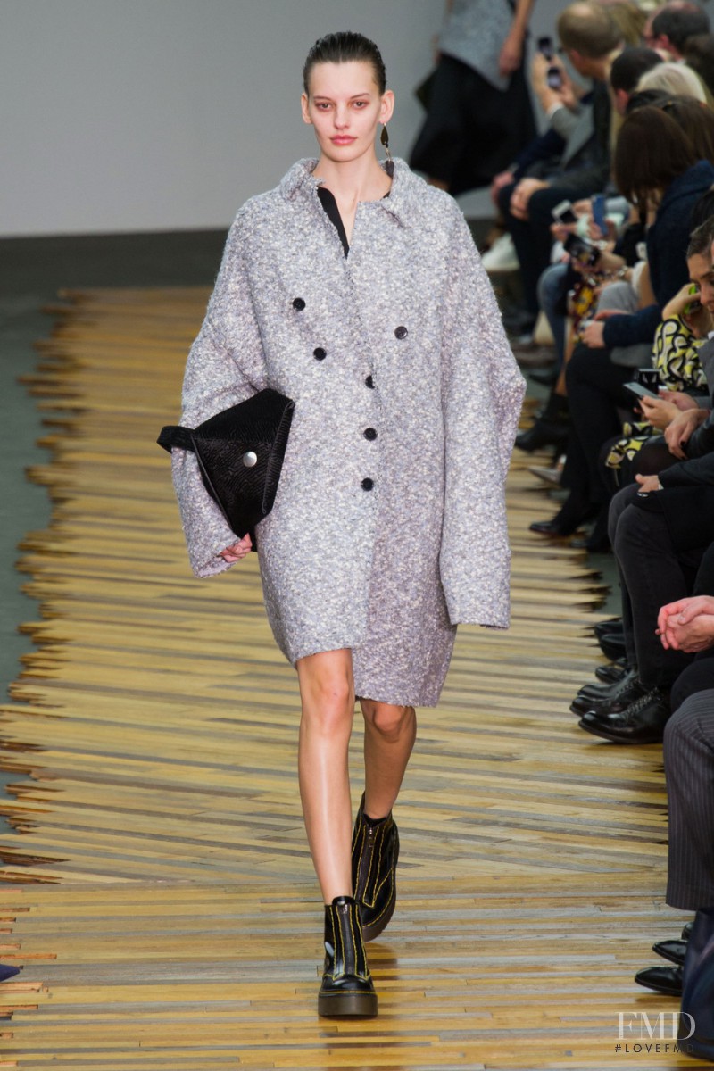 Amanda Murphy featured in  the Celine fashion show for Autumn/Winter 2014