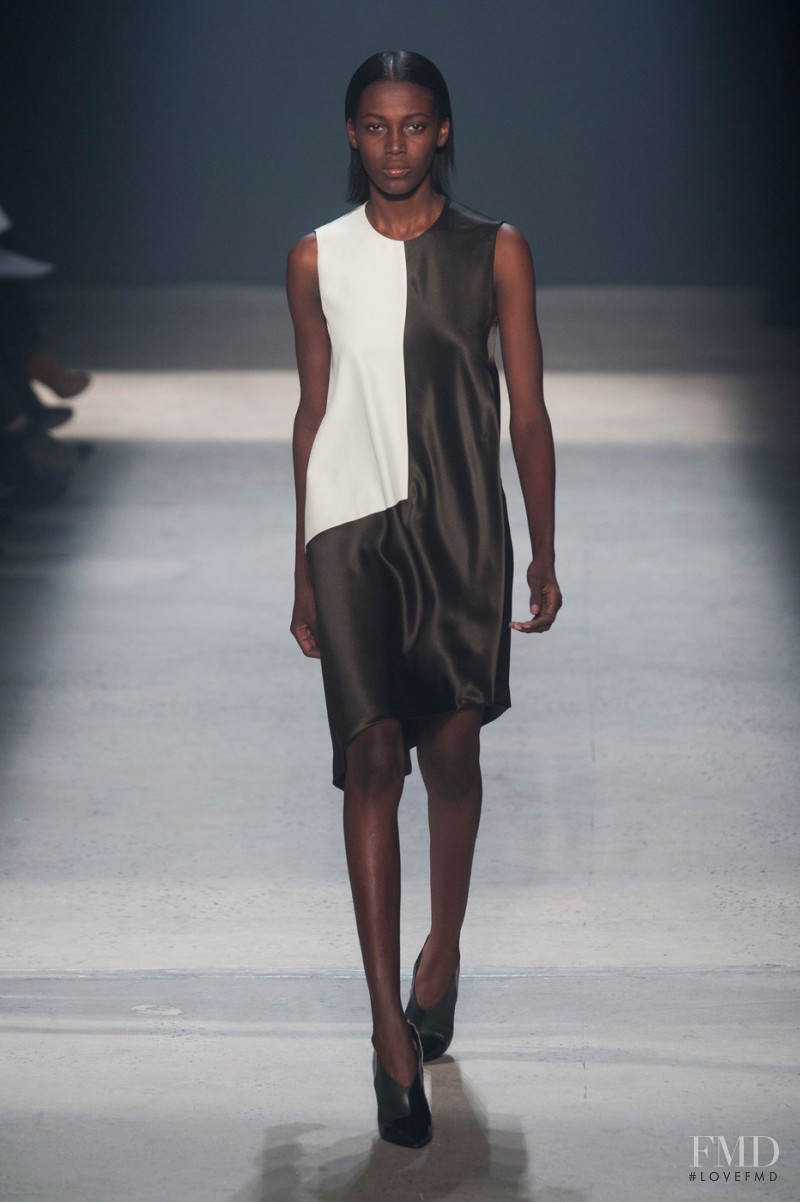 Kai Newman featured in  the Narciso Rodriguez fashion show for Autumn/Winter 2014