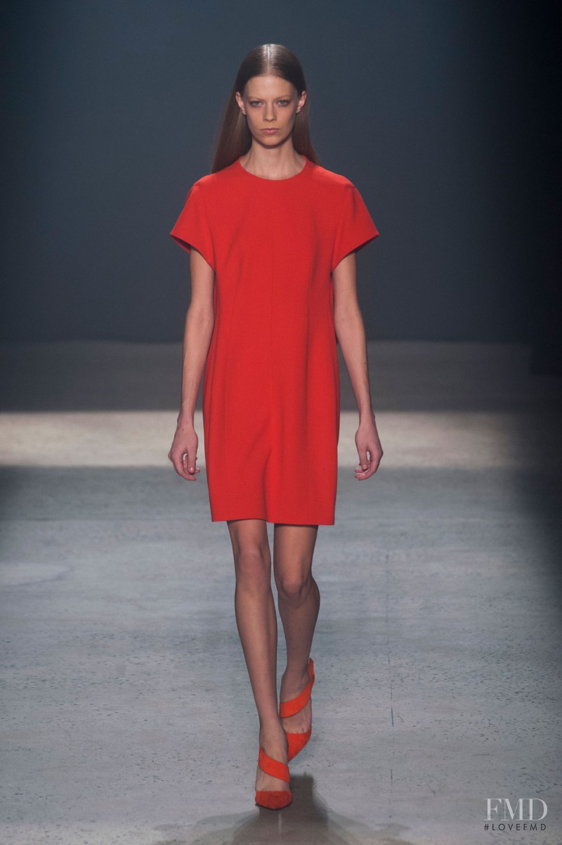 Lexi Boling featured in  the Narciso Rodriguez fashion show for Autumn/Winter 2014