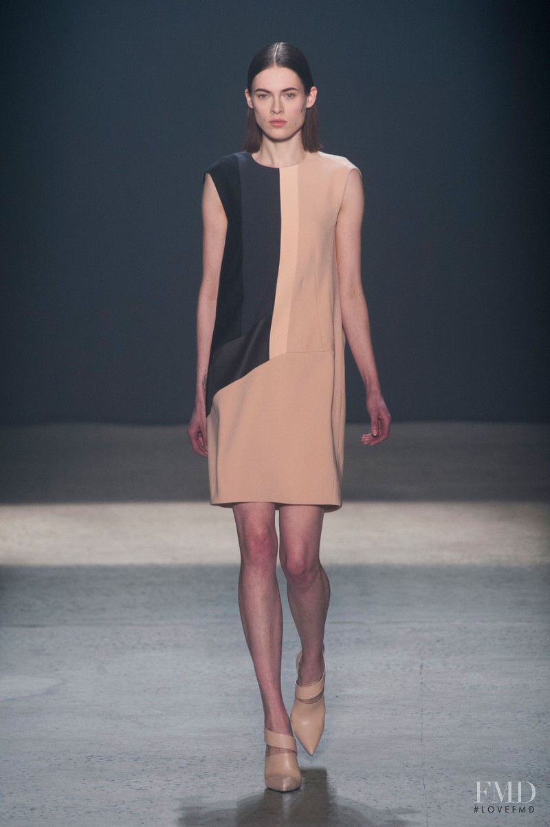 Kassandra Jensen featured in  the Narciso Rodriguez fashion show for Autumn/Winter 2014