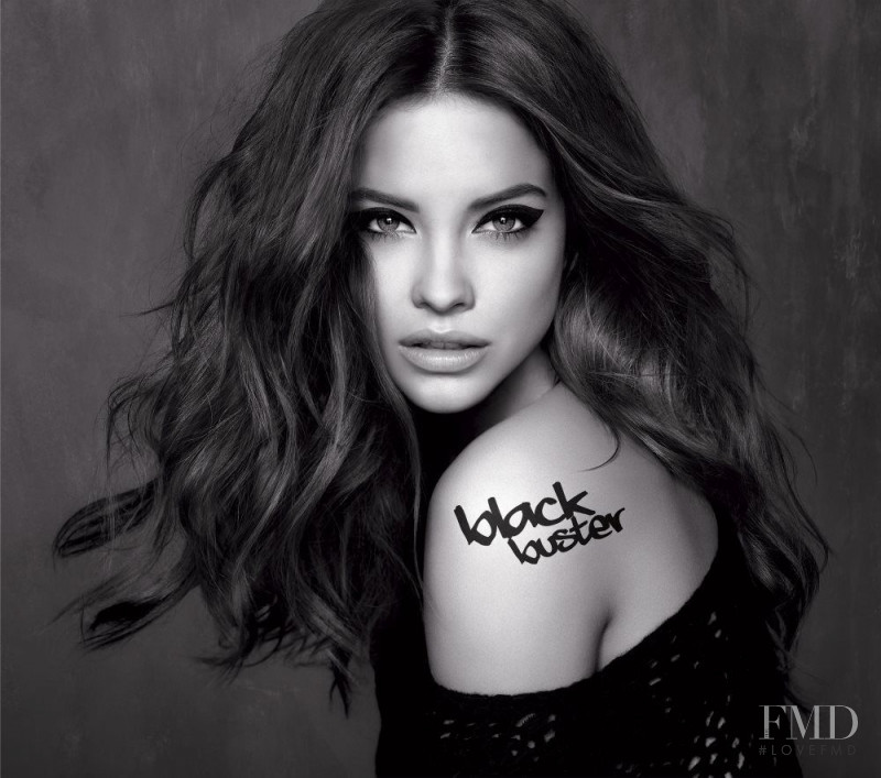 Barbara Palvin featured in  the L\'Oreal Paris Superliner Black Buster advertisement for Fall 2013