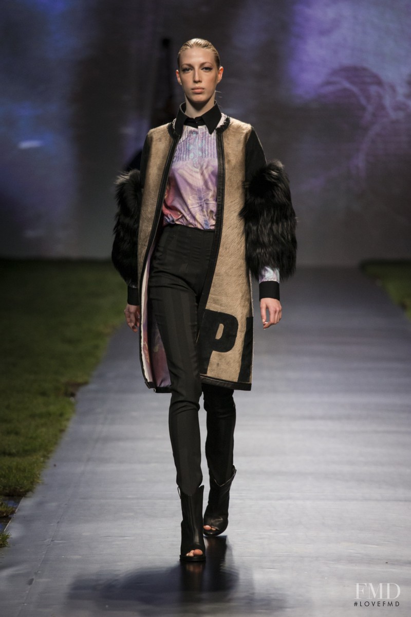 Chiara Mazzoleni featured in  the Designers Remix fashion show for Autumn/Winter 2014