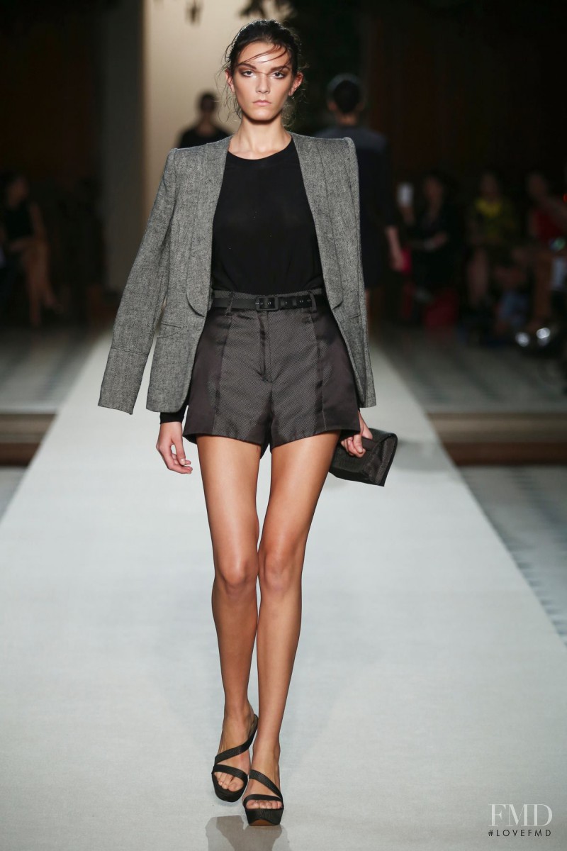 Natali Eydelman featured in  the Pascal Millet fashion show for Spring/Summer 2014